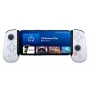 Gamepad Backbone One dla iPhone PlayStation Edition biały — przewodowy kontroler Lightning, obsługuje iOS, PC, PlayStation, audio 3,5 mm
