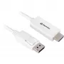 adapter kablowyowy DisplayPort 1.2 Sharkoon 4K, długość 1 m