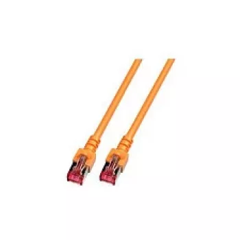 EFB-Elektronik RJ45 kabel krosowy Cat.6 S/FTP LSZH pomarańczowy 1,5m