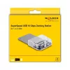 Stacja dokująca DeLOCK USB Type-C dla 1 x U.2 SSD czarna