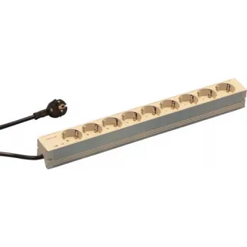 Schroff 60110-202 Stromverteilereinheit (PDU) 9 wyjść AC 1U Szary (60110202)