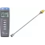 VOLTCRAFT K102 + TP 205 przyrząd do pomiaru temperatury -200 do +1370 °C Sonda typu K