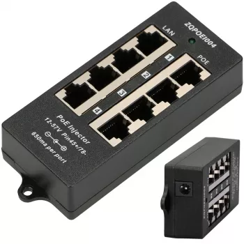 Adapter PoE Extralink EX.12646 Fast Ethernet 48 V 10 1000 Mbit/s