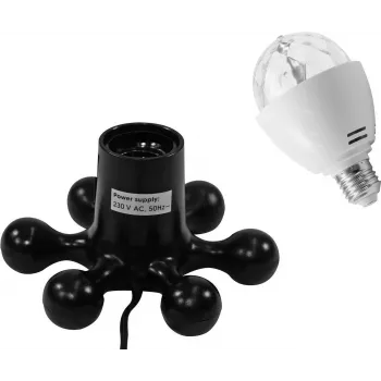 Zestaw LED EUROLITE BC-1 RGB Czarny Hexopus Socket — Oświetlenie LED RGB do efektów