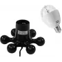 Zestaw LED EUROLITE BC-1 RGB Czarny Hexopus Socket — Oświetlenie LED RGB do efektów