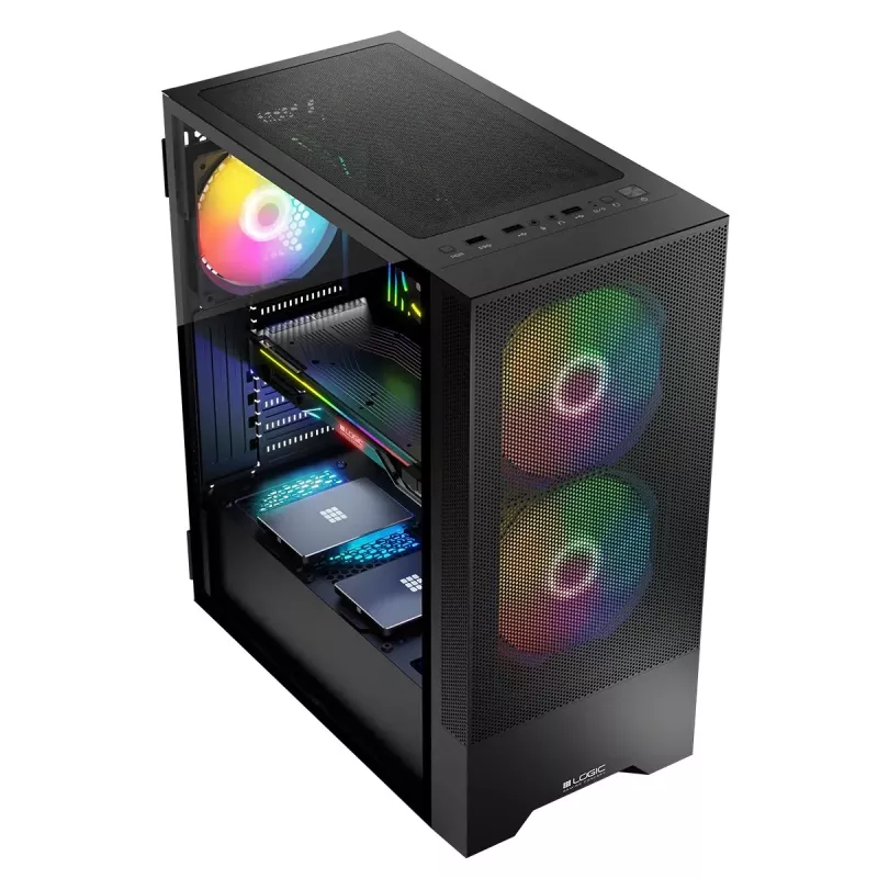 Obudowa Logic ARYA ARGB MINIDI USB 3.0 Czarny
