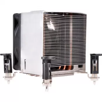 SilverStone Argon Series AR10-115XP - Chłodzenie procesora - (gniazdo LGA1156, gniazdo LGA1155, gniazdo LGA1150, gniazdo LGA1151) - aluminium i miedź - 70 mm
