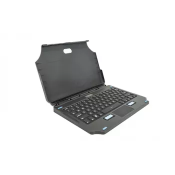 Gamber-Johnson klawiatura do urządzeń mobilnych QWERTY UK English, Pogo Pin, zasilanie USB-C, do Samsung Tab Active4 Pro, czarna
