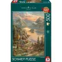 Thomas Kinkade Studios: Pracht am Seeufer, Puzzle 500 elementów