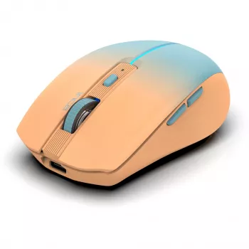 Cian Technology GmbH INCA mysz IWM-511RT Blt+Wrls RGB kolor bazowy pomarańczowy