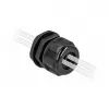 Przepust kablowy DeLOCK 60391 czarny plastikowy 2 szt.