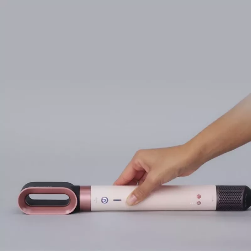 Airwrap Co-anda2x Straight + Wavy, Multistyler krem/różowe złoto, Bluetooth, 1700 W (uszkodzone opakowanie)