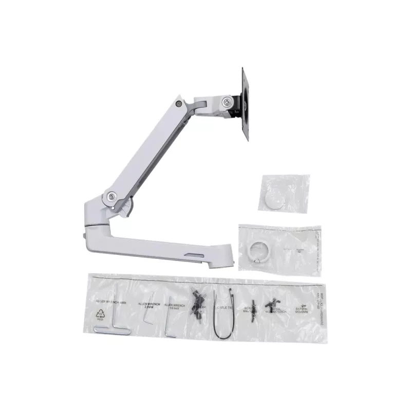 Ergotron LX Extension and Collar Kit - element montażowy (ramię przegubowe, elementy instalacyjne, osłona nasadki, obejma słupa)