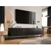 Cama szafka RTV ISLA 200x40x60 mat czarny