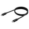 Edimax UC4 1 m 40 Gbit/s Czarny