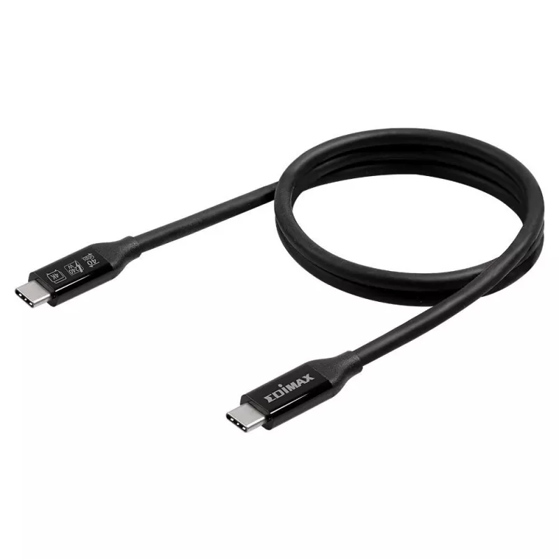 Edimax UC4 1 m 40 Gbit/s Czarny
