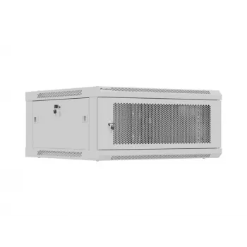 LANBERG ścienna szafa instalacyjna 19 cali 4U 600x600 mm, szara