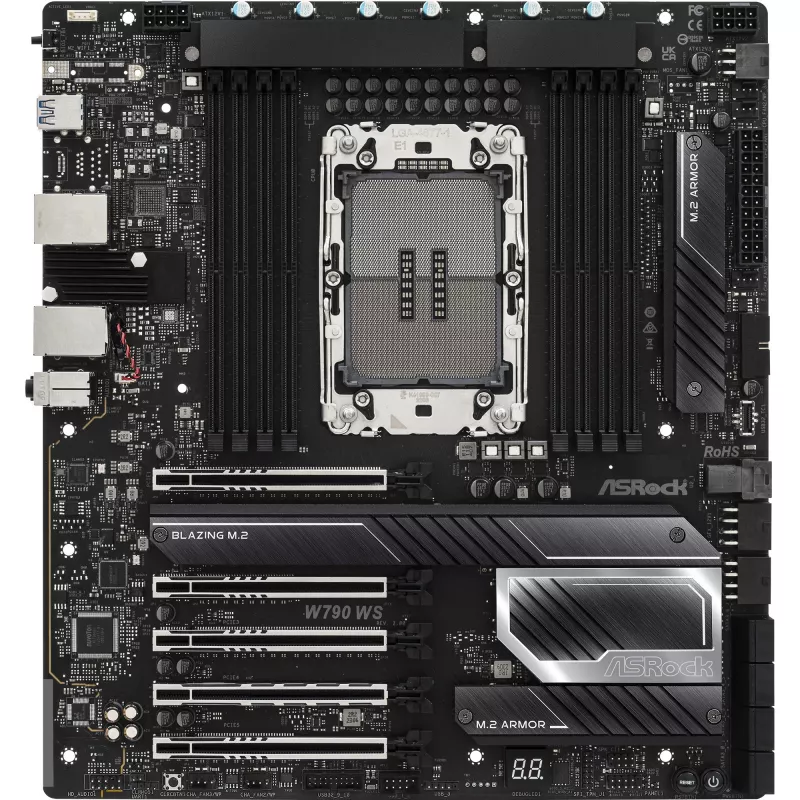 Płyta główna ASRock W790 WS R2.0 Intel W790 LGA 4677 Extended ATX