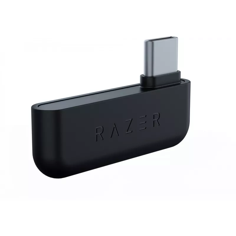 Zestaw słuchawkowy Razer Kaira HyperSpeed, bezprzewodowy, pałąk, gamingowy, USB Type-C, Bluetooth, biały, czarny
