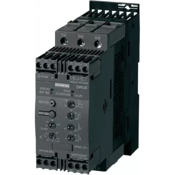 Siemens softstarter moc silnika przy 400 V 22 kW moc silnika przy 230 V 11 kW 400 V/AC prąd znamionowy 45 A 3RW4036 (3RW4036-1BB14)