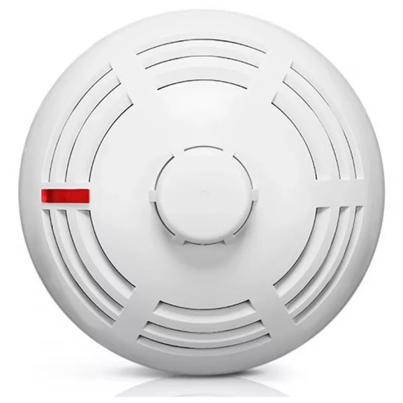 Czujnik dymu SATEL ASD-200 bezprzewodowy, montaż natynkowy, bateria 3V, Ø108 mm, wysokość 61 mm