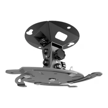 Uchwyt sufitowy do projektora EDBAK PMV400 — montaż sufitowy, maks. obciążenie 30 kg, czarny, 240×143×240 mm