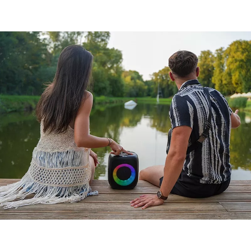 Bezprzewodowe słuchawki douszne True Wireless (TWS) TRACER Cube20 czarne