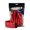 Zestaw przedłużaczy CableMod PRO ModMesh 12VHPWR — czerwony