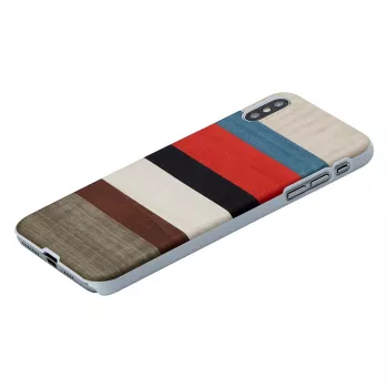 Etui na smartfona man and wood do iPhone X/XS — Corallina biały