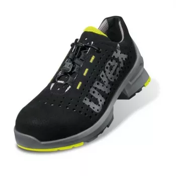 Buty ochronne Uvex 85438 Unisex Dorosły Czarny Limonkowy Poliuretan Mikro Welur