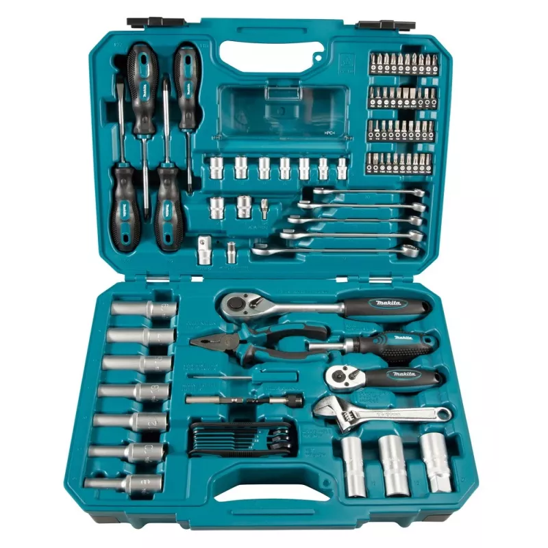 Zestaw narzędzi mechanicznych Makita E-08458 87 narzędzi