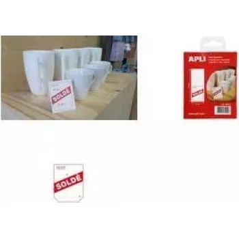 Etykiety cenowe agipa 064010 50 x 125 mm, opakowanie handlowe
