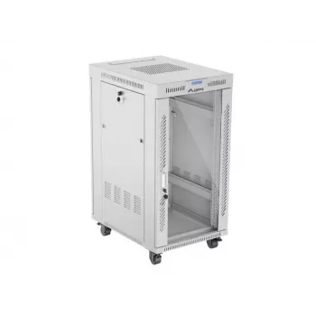 Szafa rack LANBERG FF01-6822-12SL 22U wolnostojąca, 1233×600×800 mm, IP20, 1200 kg