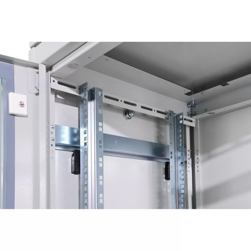 DIGITUS Professional Unique DN-19 22U-6/6-1 - Schrank - Hellgrau, RAL 7035 - 22U - 48,3 cm (19) (DN-19 22U-6/6-1)
