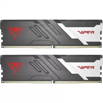 DIMM 32 GB DDR5-5600 (2x 16 GB) Dual-Kit, Arbeitsspeicher schwarz/weiß, PVV532G560C36K, Viper Venom, INTEL XMP