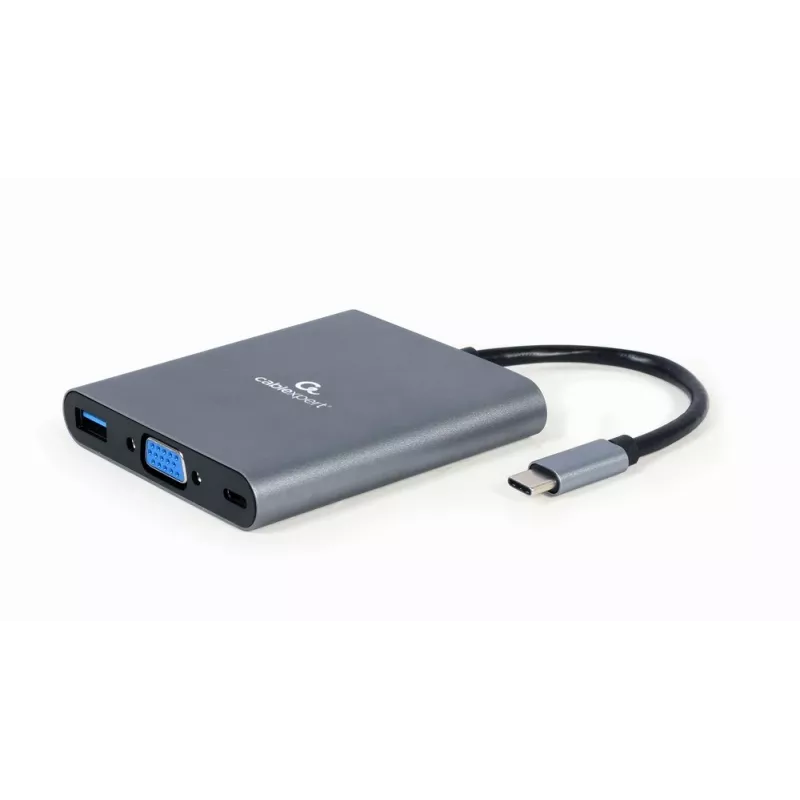 Gembird a-CM-COMBO6-01 Stacja dokująca / replikator portów USB 3.2 Gen 1 (3.1 cala)