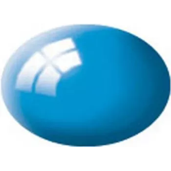 Revell 36150 Aqua-Colour Light niebieski (Glossy) Colour Code: 50 RAL Colour Code: 5012 Dose 18 ml (36150)