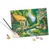 Ravensburger CreArt zestaw do malowania po numerach Landhaus am Fluss (Domek nad rzeką)