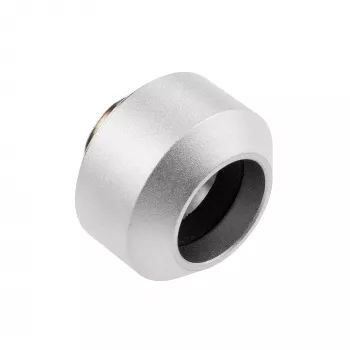 Złączka do sztywnych rurek 14 mm OPTIMUS — metalowy łącznik chłodzenia cieczą/PC, srebrny