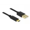 Kabel USB DeLOCK 85209 USB 2.0 3 m USB A USB C Czarny