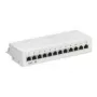 Wentronic Goobay CAT 5e Mini/Desktop Patch Panel, 12 Port, szary - STP Shielded, szary (93041)