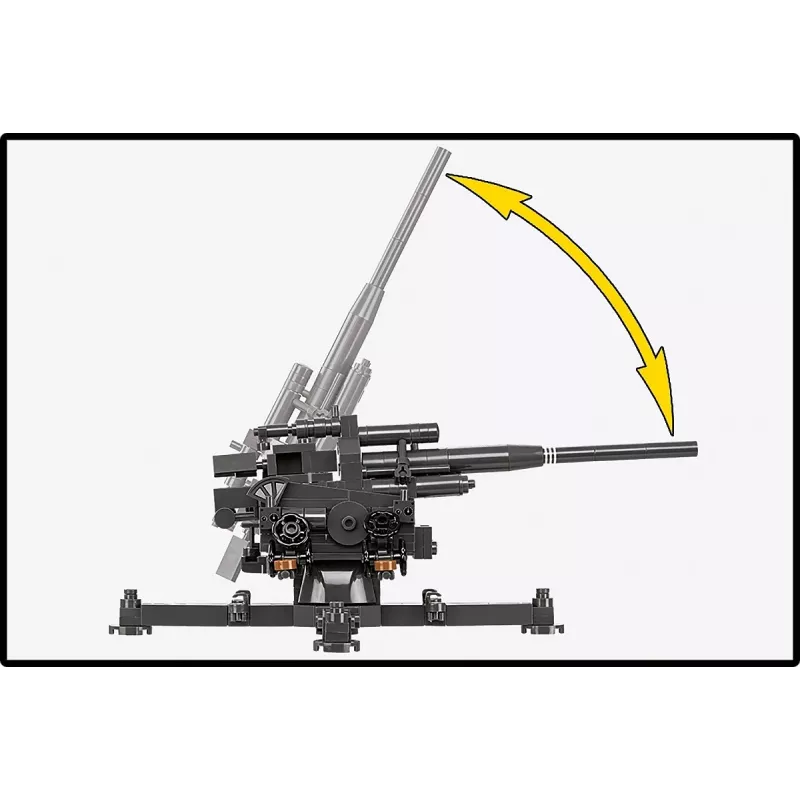 Zestaw konstrukcyjny Cobi Blocks 10,5 cm Flak 39 — 339 elementów