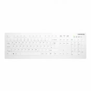 Klawiatura medyczna Contour Design Active Key QuickClean IP68 Pełnowymiarowa Bezprzewodowa Biała DE C8112