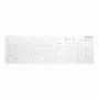 Klawiatura medyczna Contour Design Active Key QuickClean IP68 Pełnowymiarowa Bezprzewodowa Biała DE C8112