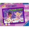 Zestaw do malowania Ravensburger CreArt – wróżkowe przyjaciółki (zestaw kreatywny dla dzieci)