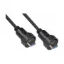 Good Connections Industrie-Plug S4 -USB 3.0 A-A 1m kabel