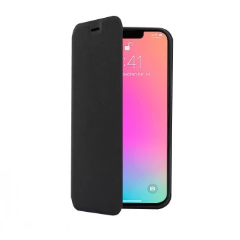 Wallet case Screenor Clever iPhone 16e 15.5 cm Czarny