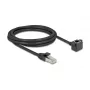 Kabel sieciowy DeLOCK 81098 RJ-45 Cat6 2 m czarny