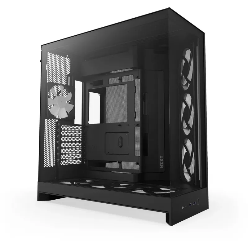 Obudowa PC NZXT H9 Flow RGB+ Midi Tower czarna