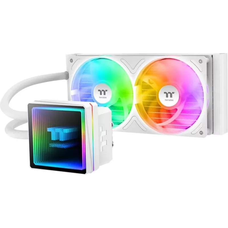 Chłodzenie cieczą CPU THERMALTAKE TH240 V3 ARGB Sync AIO Snow Edition